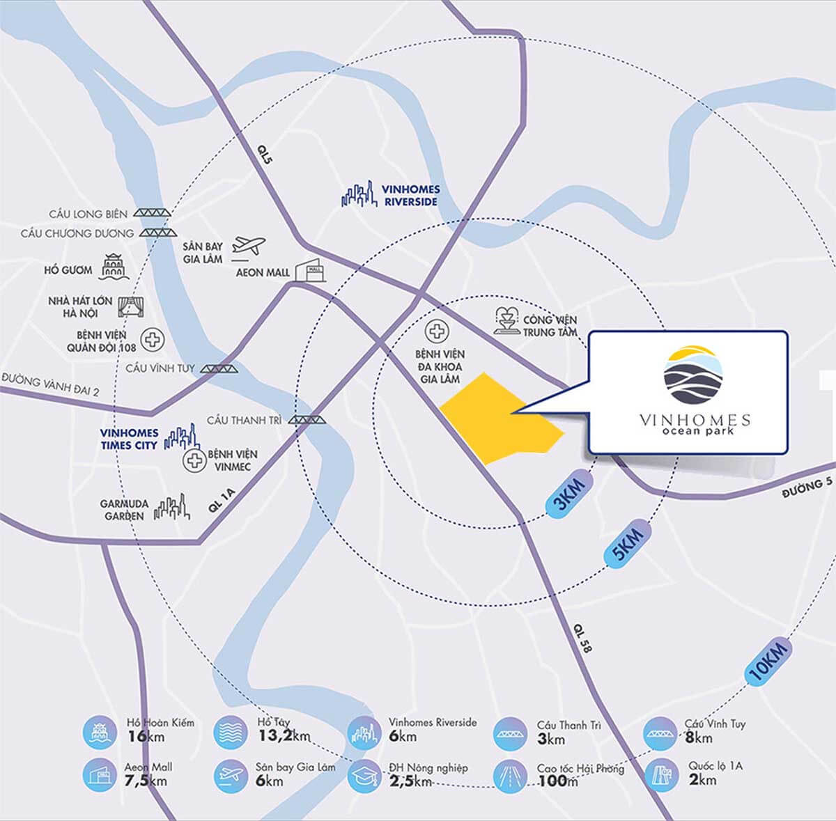 Vinhomes Ocean Park 2 kiến tạo chuẩn sống quốc tế tại phía Đông Hà Nội